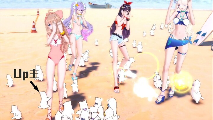 [A-SOUL] Tanggapan Diana Kenapa Hanya Dia Pakai Baju Renang One-Piece
