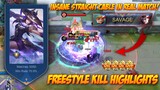 MOST INSANE FANNY FREESTYLE KILL MONTAGE by TOP GLOBAL FANNY | Part 7 | FATE GAMING | MLBB