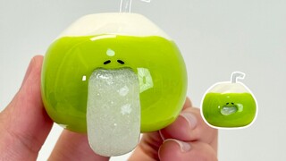 جوز هند يسبب القيء؟ إنه مصنوع من الطين والهلام!