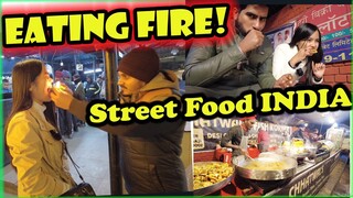 Mainit Nga Ba? Kakaibang Street Food Sa India! // Filipino Indian Vlog