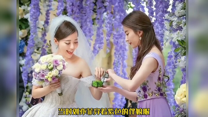 Lưu Diệc Phi xinh đẹp đến mức nào khi làm phù dâu