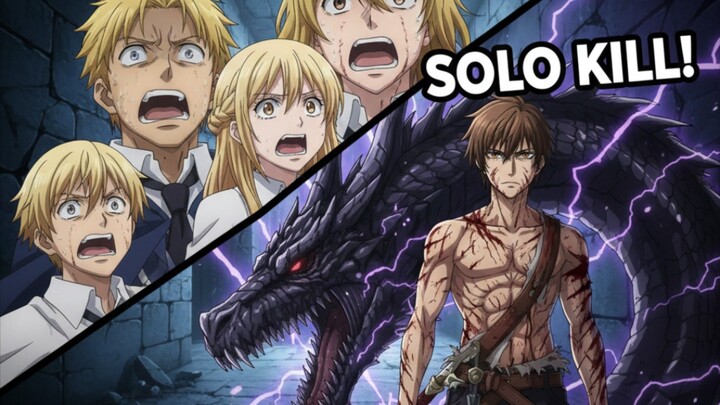 NYESEL BUANG DIA! Orun Solo Kill Naga Hitam, Party Pahlawan Malu Besar! - Eps 7