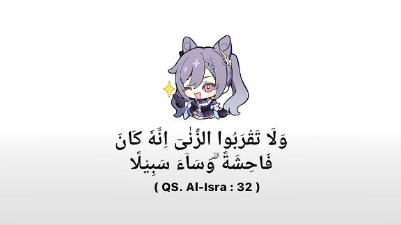 jangan mendekati zina😇