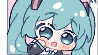 『Hatsune Miku』⚡MIKU oil painting⚡