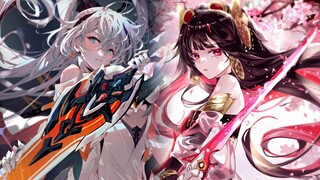 [War Double ✘ Honkai Impact III] Who said mobile games can't burn⚠️⚠️