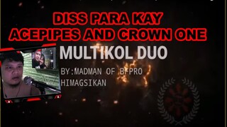 MULTIKOL DUO - MADMAN OF BFPRO | HIMAGSIKAN (SEVENWORDZ BEATS) review by salvation of Xcrew