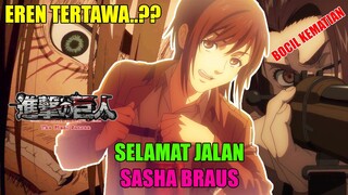 Kepergian Sasha... Sangat Sedih.... Kematian & Rasa Sakit [Attack on Titan Eps.67]