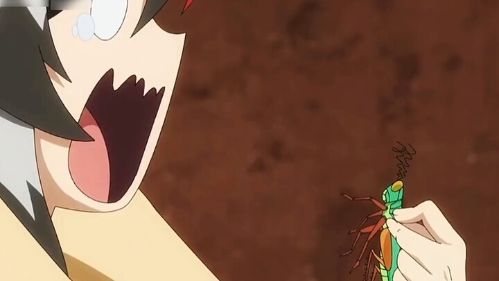 The wretched male protagonist's smile