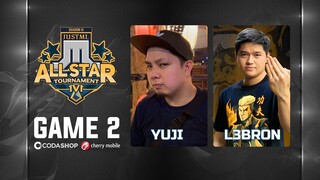 L3bron vs Yuji Just ML 1v1 Allstar Tournament Game 2 (BO3) | Mobile Legends