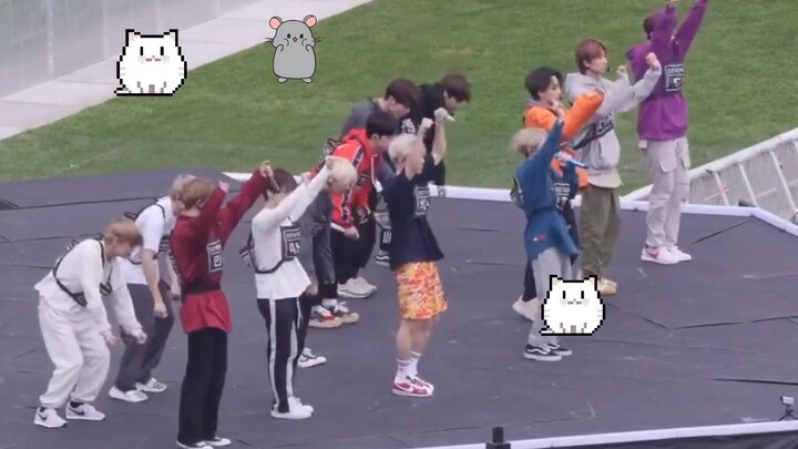 96line yang santai namun kompak (versi latihan)