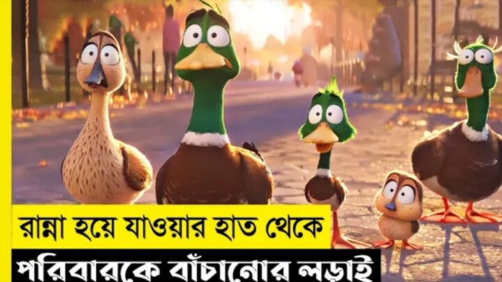Migration Cartoon Movie Bengali Explained . Adventure Comedy.TR Explain Bangla