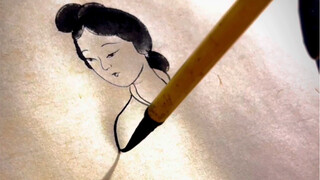 Teach you how to draw ladies step by step