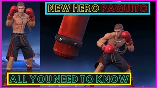 PAQUITO NEW HERO IN MOBILE LEGENDS [ALL YOU NEED TO KNOW]