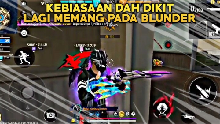 Udah Digendong Dikit Lagi Menang Malah Blunder - Free Fire Gameplay