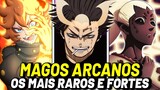 TODOS OS MAGOS DE NÍVEL ARCANO EM BLACK CLOVER EXPLICADOS