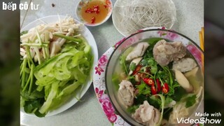 Bếp cô tư/hướng dẫn món lẩu khổ qua cá thác lác..