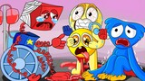 Boxy Boo Poppy Playtime Sad Story ! Poppy Playtime chapter 3 Animation