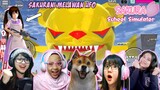Reaksi Gamer Melawan UFO Di Game Sakura School Simulator | Sakura School Simulator Indonesia