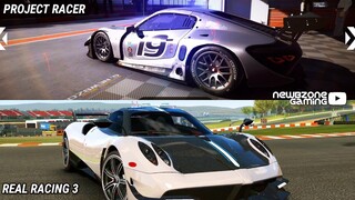 Project Racer vs Real Racing 3 Gameplay & Graphics Comparison 4K