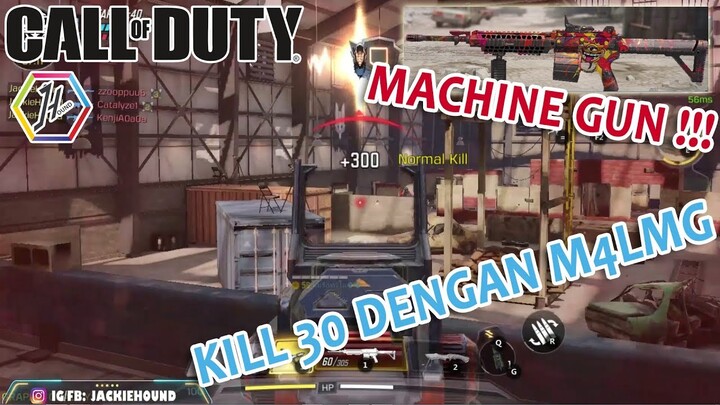 Tutorial Machine Gun M4LMG Call Of Duty COD mobile Indonesia
