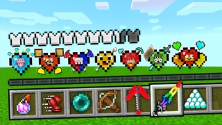 MINECRAFT BEDWARS, SỞ HỮU TRÁI TIM CỦA NOOB TEAM SIÊU VIP VÀ SỨC MẠNH VÔ HẠN ??