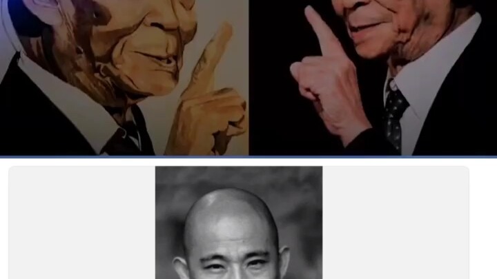 Kepala botak, di bagian belakang kepala digambar sebuah ekor kuda kecil... Netizen membongkar bahwa 