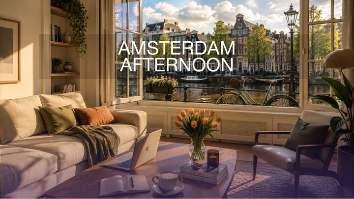 Amsterdam Afternoon ☕ Cozy R&B & Afro Neo Soul for Work, Coffee & Good Vibes