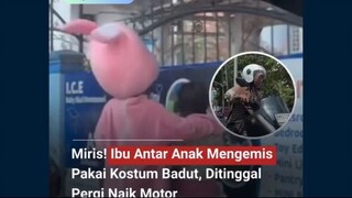 Sebuah peristiwa memilukan terjadi di salah satu jalan Kota Pekanbaru. Seorang ibu terlihat datang m