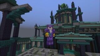 Minecraft / The Temple Ascent | Slime Temple By Odyssey Builds