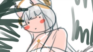 【PS厚涂】白金泳装