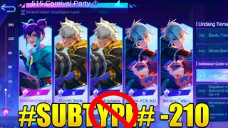 CARA MENDAPATKAN RANK 1 DI EVENT 515 CARNIVAL PARTY M-WORLD PROMO DIAMOND!! | MOBILE LEGENDS