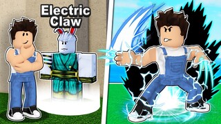 I UNLOCKED ELECTRIC CLAW! ⚡ *Showcase* Roblox Blox Fruits