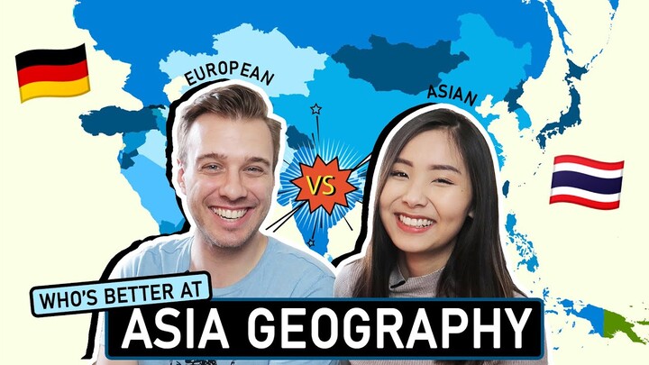 Asian VS European: Who’s Better at Asia Geography?
