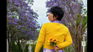 [ท่าเต้นต้นฉบับ] "ดอกไม้" Jacaranda Purple Cheongsam เวอร์ชั่น Pure Enjoyment ~ ถ้าชอบก็แชร์ต่อด้วยน