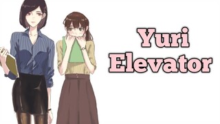 [Manga Dub] Yuri Romance in an elevator???