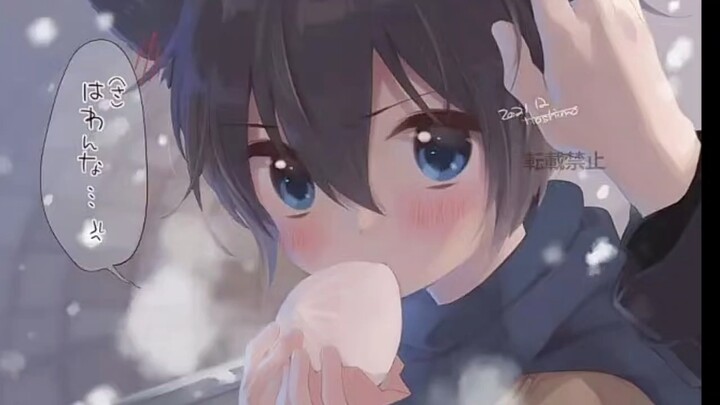 【小少年音】捡了只小黑猫，是个男孩