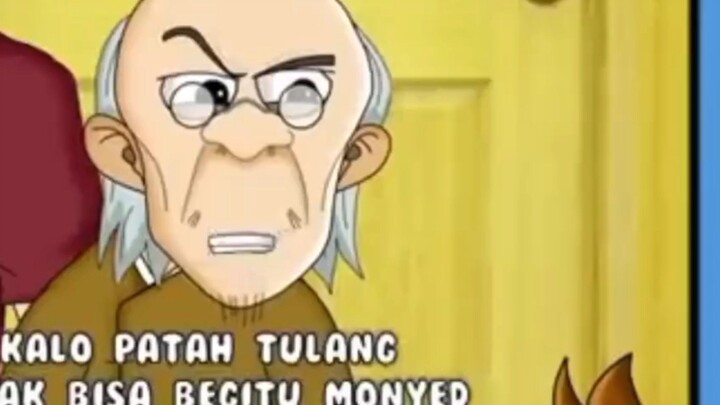 kakek sedang menasihati