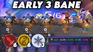 EARLY BANE.!! MOST SPAM COMBO IN RANK.!! MAGIC CHESS MOBILE LEGENDS