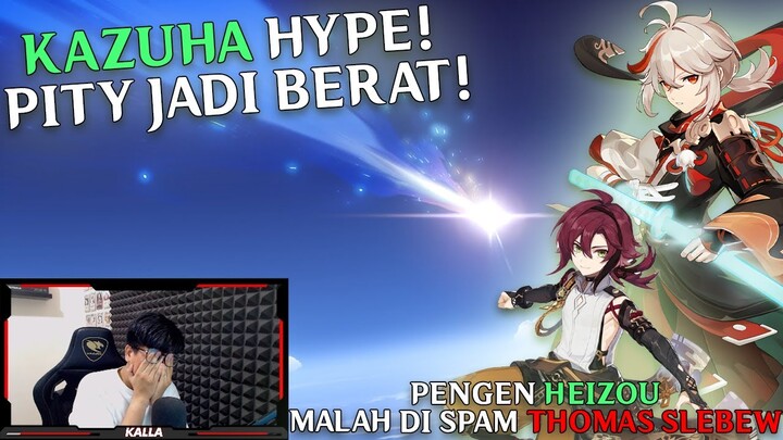 GACHA C2 KAZUHA + HEIZOU! ASLI DAH KERAS BANGET - TopUp Di D2CGamingStore | Genshin Impact Indonesia
