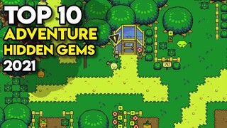 Top 10 ADVENTURE Indie Games Hidden Gems on Steam (2021 Release)