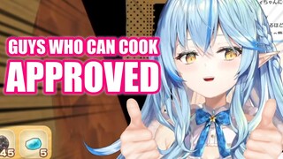 Lamy Approved Guys Who Can Cook then the Conversation Takes a Sadge Turn【Hololive English Sub】