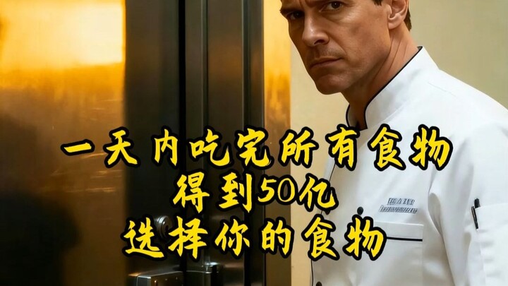 Trong vòng một ngày ăn hết tất cả thức ăn, nhận được 5 tỷ đô la Mỹ