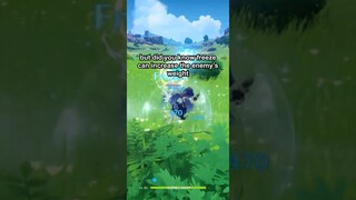 Freeze weight increase