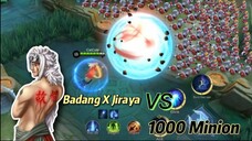 Badang X Jiraya VS 1000 Minion Siapa Yang Menang ? - Eksperimen MLBB