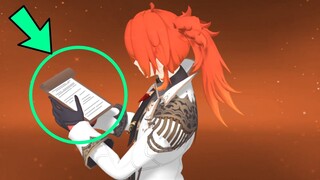 The FIRST TIME in HISTORY HOYOVERSE Made A New IDLE Animation for New DILUC Outfit - Genshin Impact
