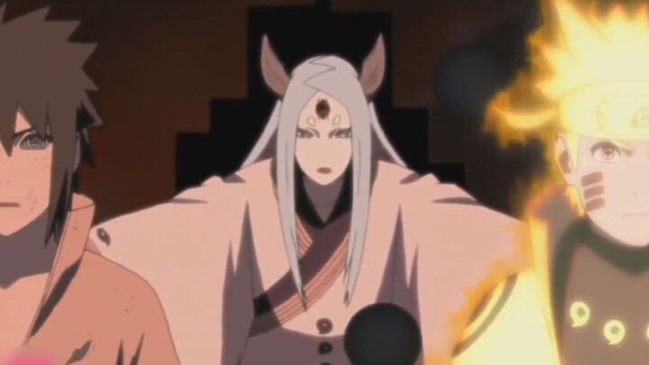 Kaguya thực chất chỉ là một người phụ nữ yếu đuối và một người mẹ!