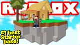 I Made the #1 Starter Base in SKYBLOCK! Roblox