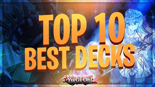 TOP 10 BEST DECKS OF THE FORMAT!!! POST BANLIST! Yu-Gi-Oh