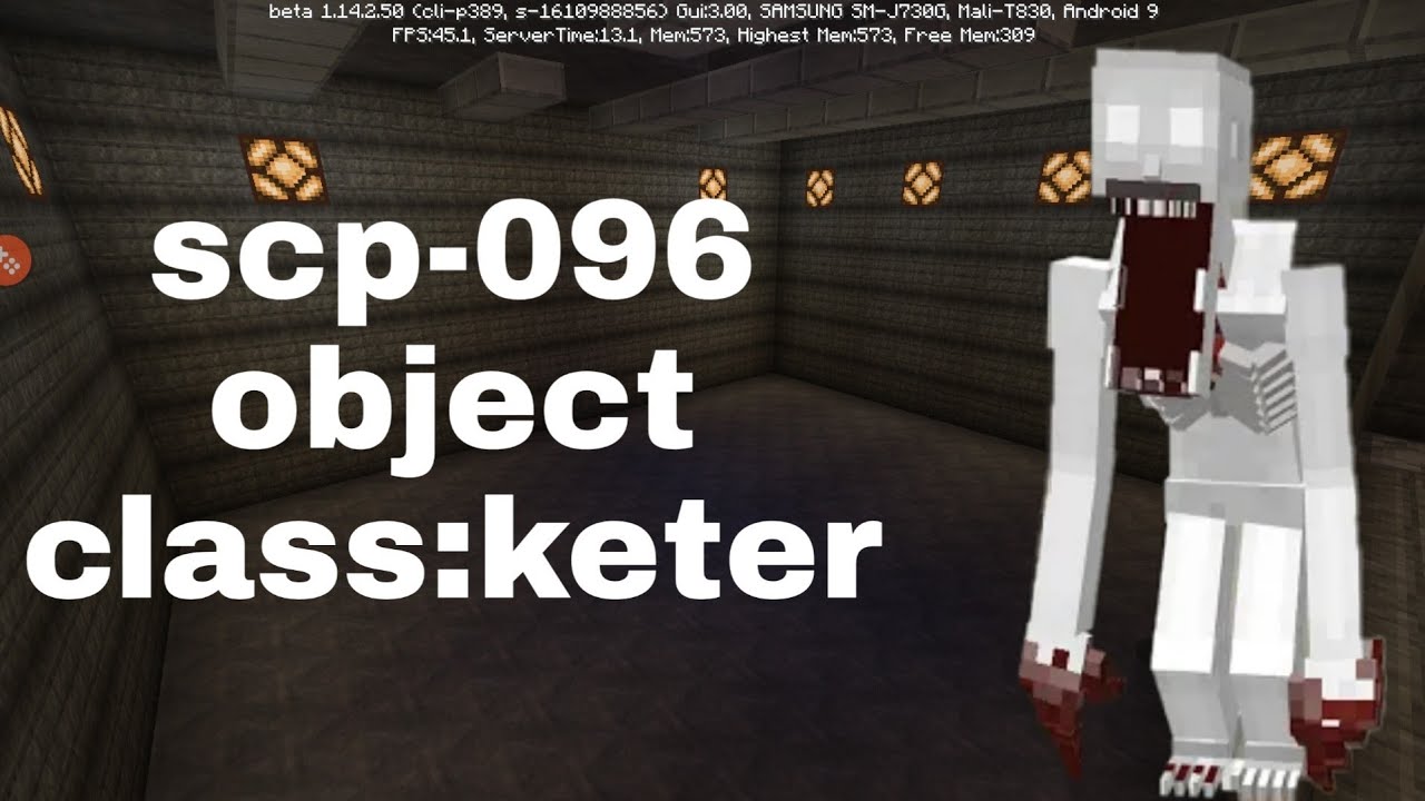 SCP-096 in MINECRAFT! 