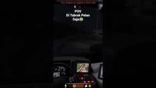 POV Kena Senggol 😰 Bus Simulator Indonesia#games #gaming #tiktok #funny #bussid #shorts #short #fyp